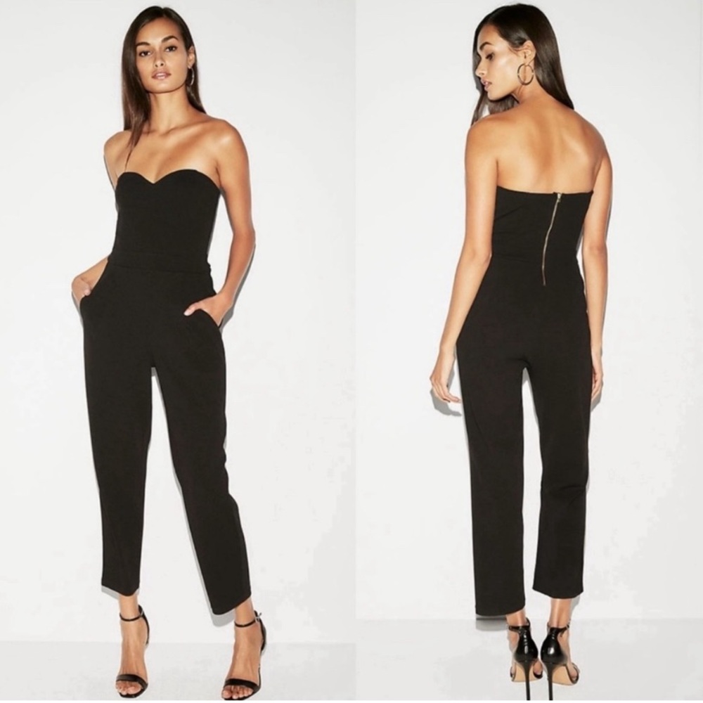 Express Strapless Jumpsuit- OBO